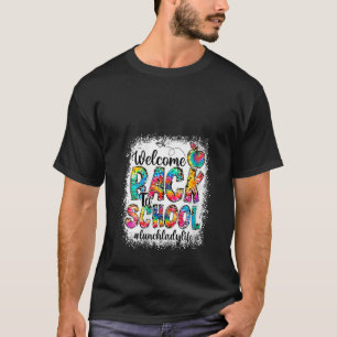 Camiseta Mujeres Bienvenidos De Nuevo Al Almuerzo Escolar L