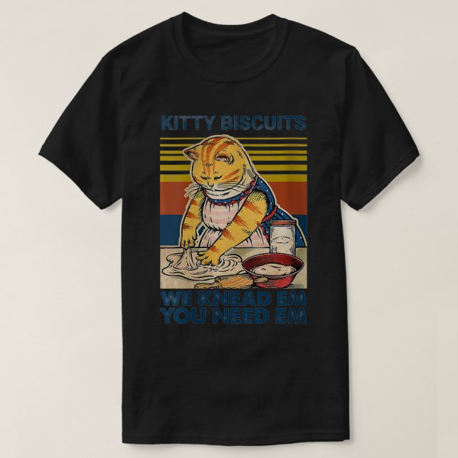 Camiseta Mujeres Biscuits Kitty Que Necesitas, Amamos A Em  (Diseño del anverso)