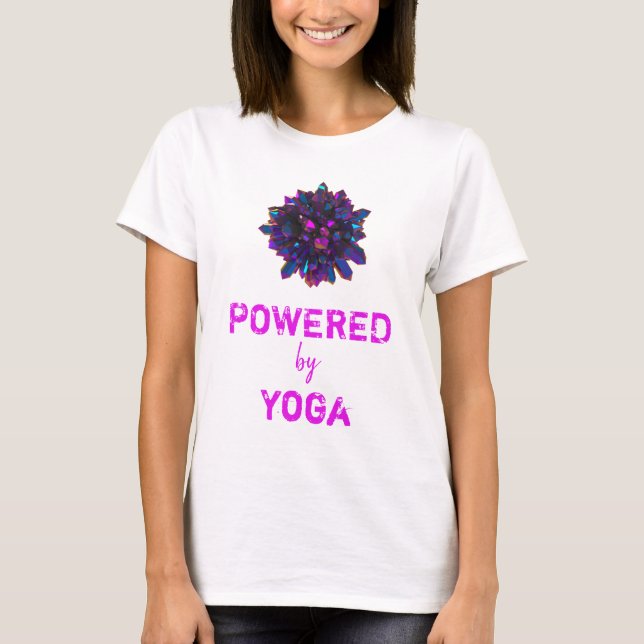 Camiseta *~* Mujeres blancas de la esfera de cristal morado (Anverso)
