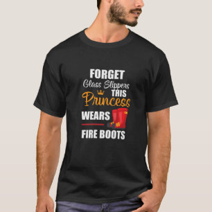 Camiseta Mujeres bomberas que esta princesa lleva botes de