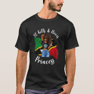 Camiseta Mujeres Bonitos San Cristóbal Y Nevis Princesa Oes