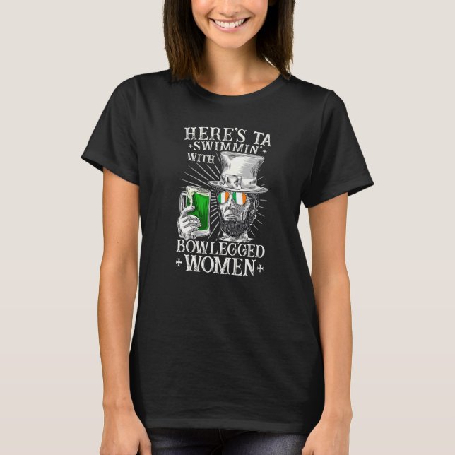 Camiseta Mujeres Bowlegs, norteamericana irlandesa Abe Linc (Anverso)