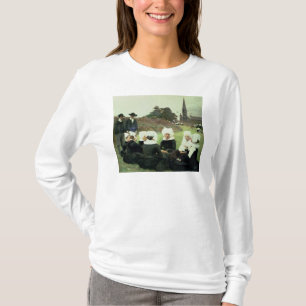Camiseta Mujeres bretonas que se sientan en un perdón