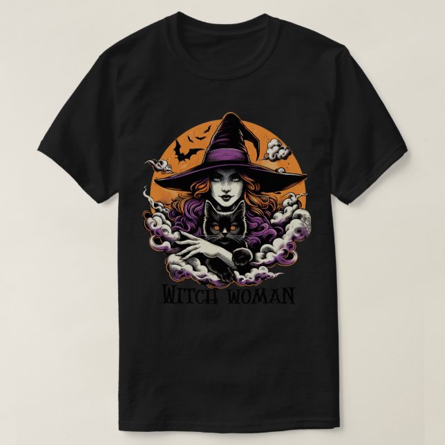 Camiseta Mujeres brujas 1 (Diseño del anverso)
