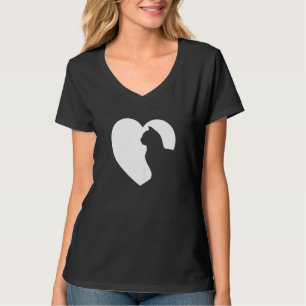 Camiseta Mujeres Ca Para Mujeres Chicas Mamá Dama Gatos Gra