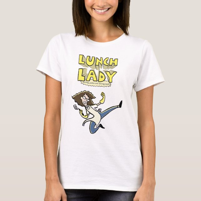 Camiseta Mujeres cabidas señora del almuerzo (Anverso)