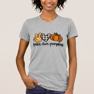 Camiseta Mujeres Calabazas de Paz Amor