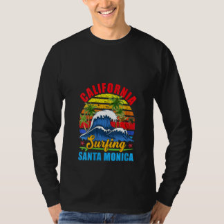 Camiseta Mujeres California Playa Vacaciones de Verano Surf