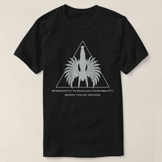 Camiseta Mujeres Calisthenics STF Ganan tu Wings Handstand (Diseño del anverso)