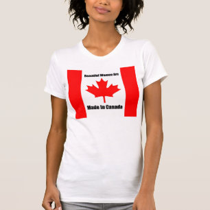 Camiseta Mujeres canadienses hermosas