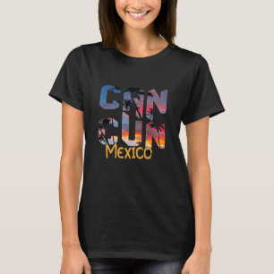Camiseta Mujeres Cancún México Playa