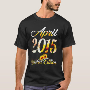Camiseta Mujeres Chica Sunflower Abril 2015