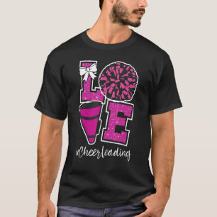 Camiseta Mujeres Chicas adoran a animadora animadora acróni