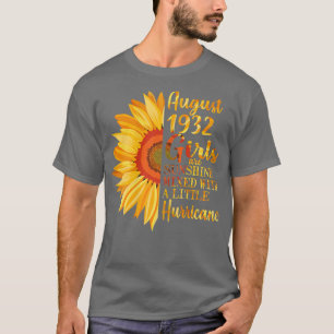 Camiseta Mujeres Chicas de agosto de 1932 90º cumpleaños re