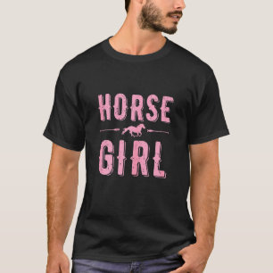 Camiseta Mujeres Chicas de caballos Caballo Granjas de Anim