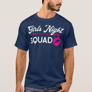Camiseta Mujeres chicas de escuadrón nocturno fiestas novia