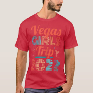 Camiseta Mujeres Chicas de Las Vegas Trip 2022 con regalo d