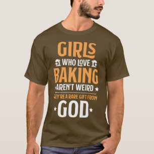 Camiseta Mujeres Chicas de panadería que aman a Baking Bake