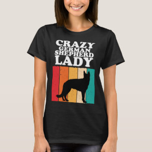 Camiseta Mujeres Chicas de pastoras alemanas y de perros