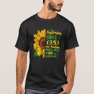 Camiseta Mujeres Chicas de septiembre de 1989 Día B de 30 a