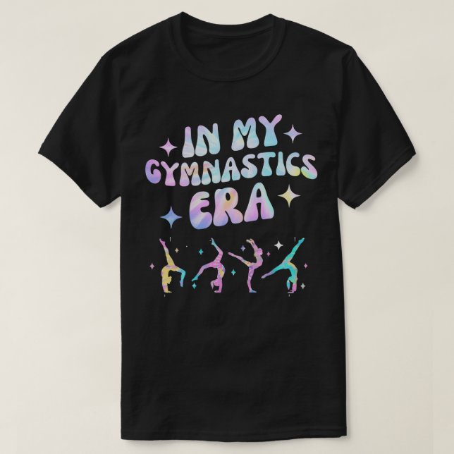Camiseta Mujeres Chicas En Mi Ejercicio De Gimnasia En La E (Diseño del anverso)