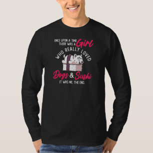 Camiseta Mujeres Chicas que aman a los perros Sushi Westie