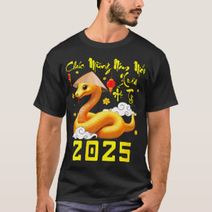 Camiseta Mujeres Chuc Mung Nam Moi Xuan En Ty 2025 Vietname