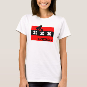 Camiseta Mujeres ciclistas de Amsterdam