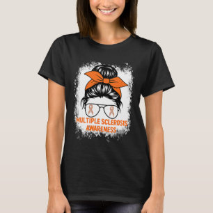 Camiseta Mujeres Cinta naranja Ms Esclerosis Múltiple