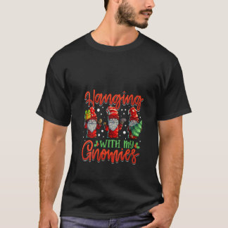 Camiseta Mujeres Colgando Con Mis Gnomies Mujeres Tres Cris