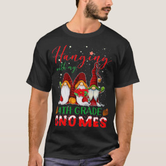Camiseta Mujeres colgando con mis Navidades de cuarto grado