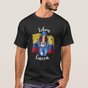 Camiseta Mujeres Colombianas Reina De La Libertad De Colomb