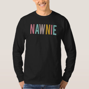 Camiseta Mujeres Coloridas Nawnie Día de Agradecimiento Lin