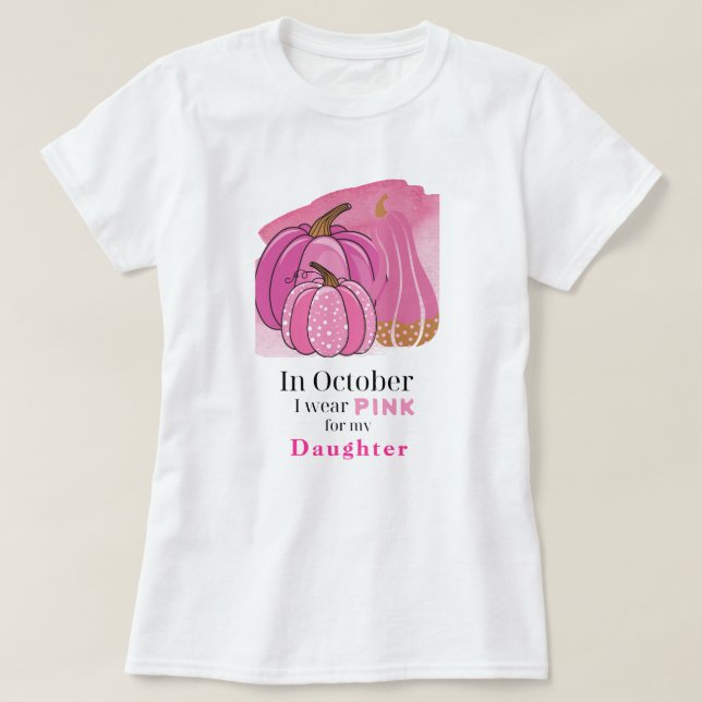 Camiseta Mujeres con cáncer de mama (Diseño del anverso)