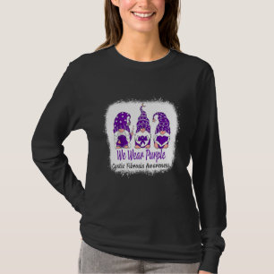 Camiseta Mujeres Con Conciencia De La Fibrosis Quística Mor
