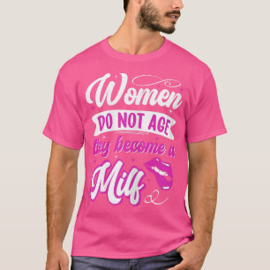 Camiseta Mujeres con confianza en las mujeres maduras no en