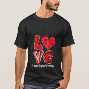 Camiseta Mujeres con corazones divertidos aman a la profeso