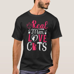 Camiseta Mujeres Con Encanto De Gato El Gato Los Hombres De