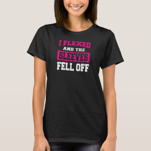 Camiseta Mujeres con Flexor y mangas para evitar el gimnasi
