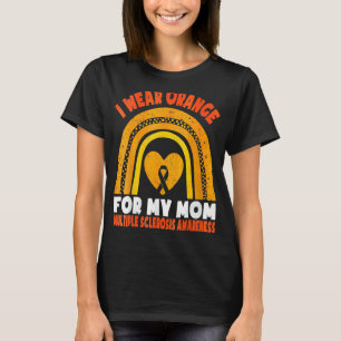 Camiseta Mujeres Con Las Que Uso Naranja Para Mamá Escleros