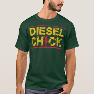 Camiseta Mujeres Conductoras de Camión de Chick Diesel Pet