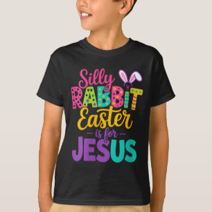 Camiseta Mujeres Conejo Tonto La Pascua es para Jesús Diver