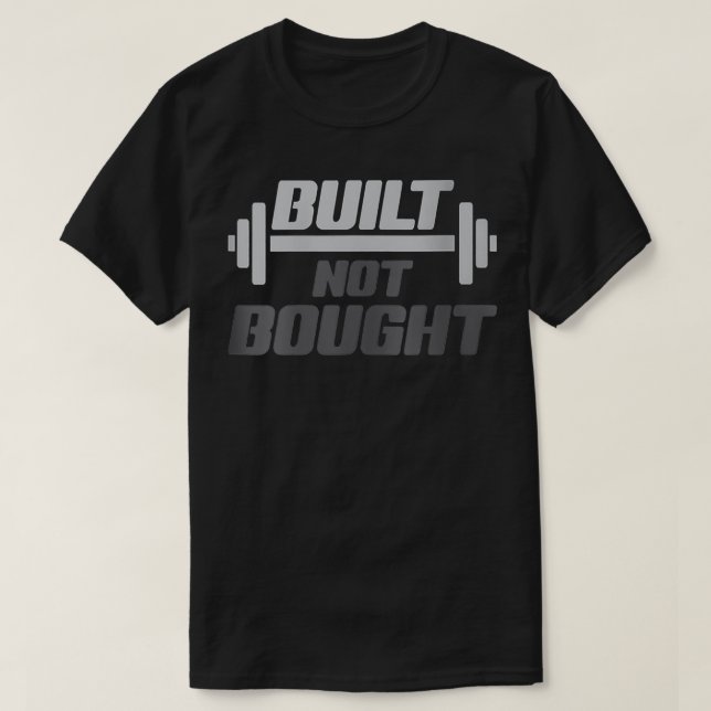 Camiseta Mujeres Construidas No Compradas Juego De Levantam (Diseño del anverso)