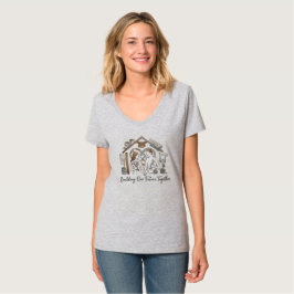 Camiseta Mujeres 'Construyendo Nuestro Futuro Juntas' Parej