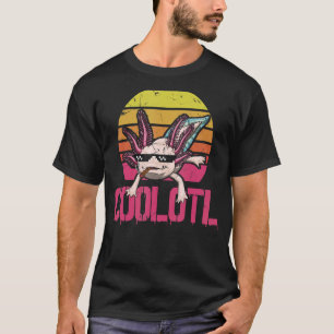 Camiseta Mujeres Coolotl Axolotl Mexicanas Anfibio de Pesca