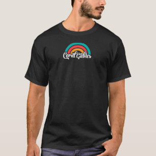 Camiseta Mujeres CORAL GABLES FL Secuencia de comandos retr