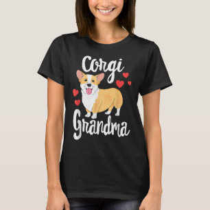 Camiseta Mujeres Corgi Chicas Cachorro Perro Perro Perro Re