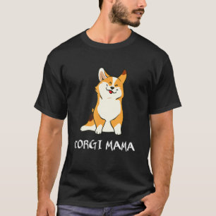 Camiseta Mujeres Corgi Chicas Papicolau Mamá Perro Mama 1