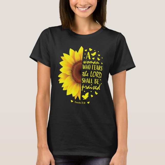 Camiseta Mujeres cristianas Chicas adolescentes cantan vers (Anverso)