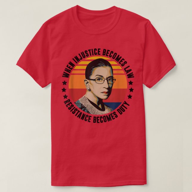 Camiseta Mujeres cuando la injusticia se convierte en resis (Diseño del anverso)
